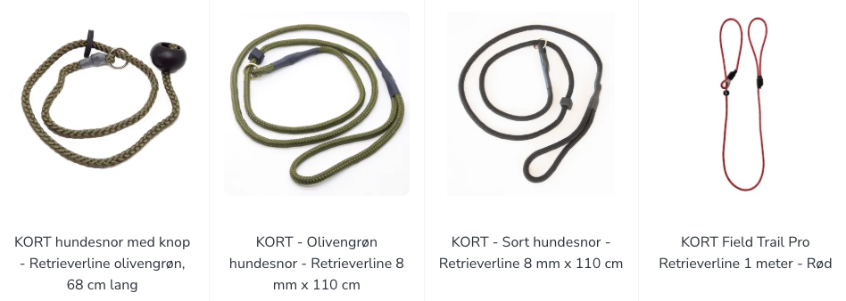 hundesnore til hvalp og træning